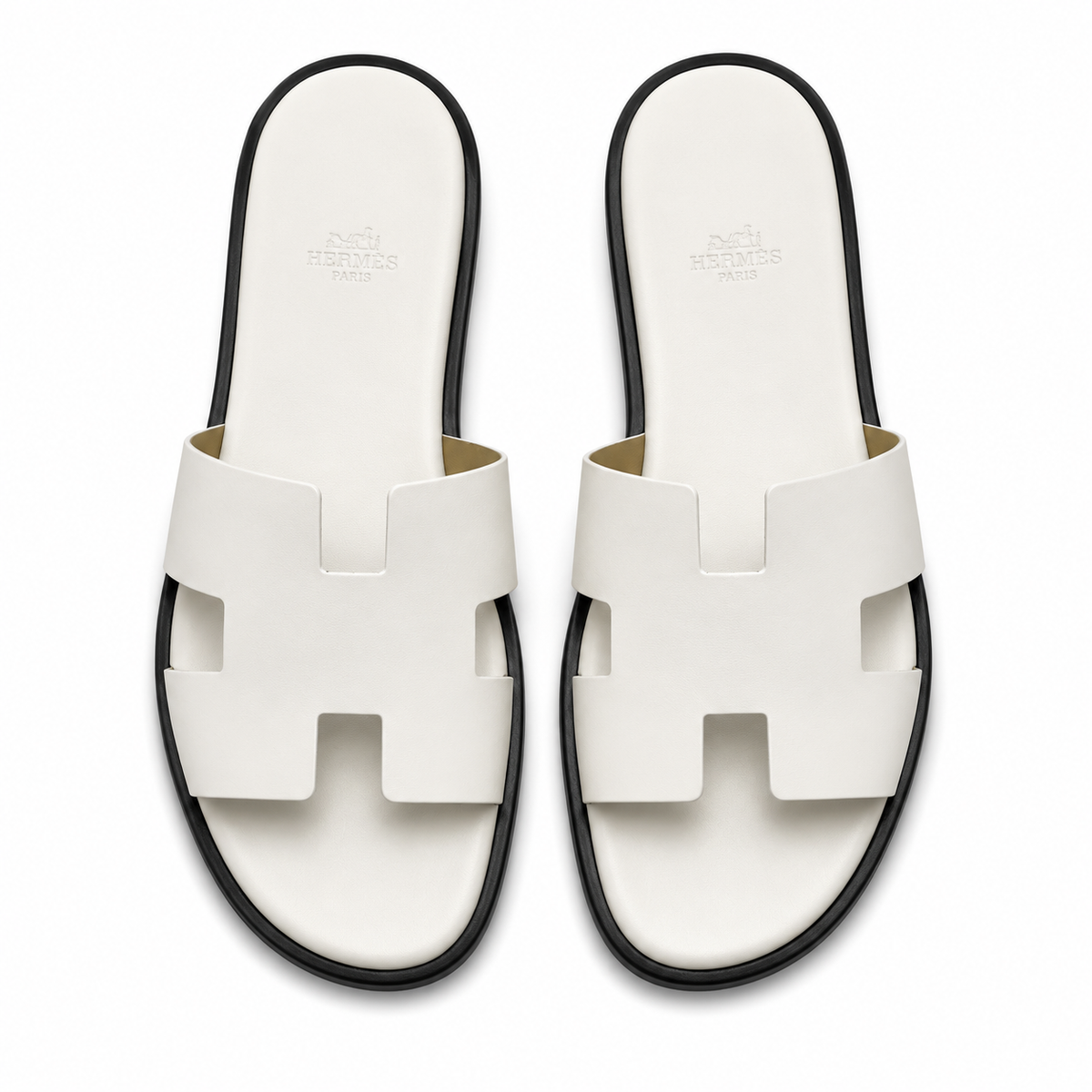 HER WHITE SANDALES