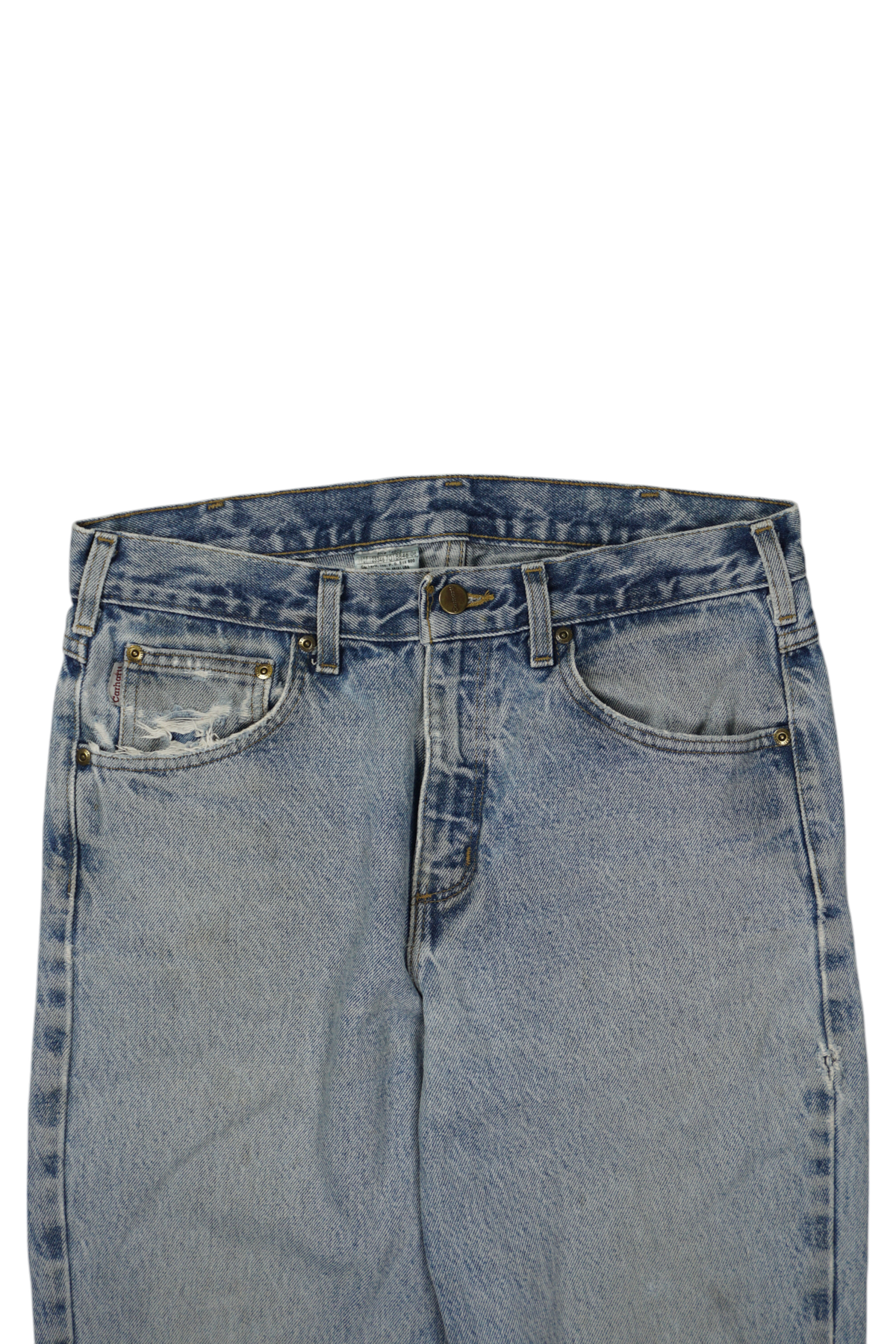 Vintage Carhartt Light Blue Denim Jeans