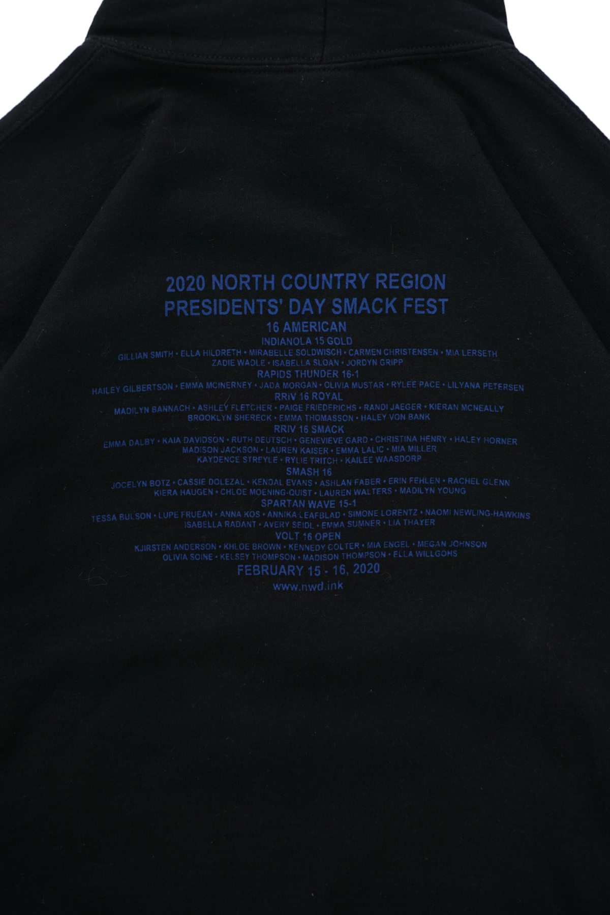 Vintage Gildan Smackfest 2020 Black Hoodie