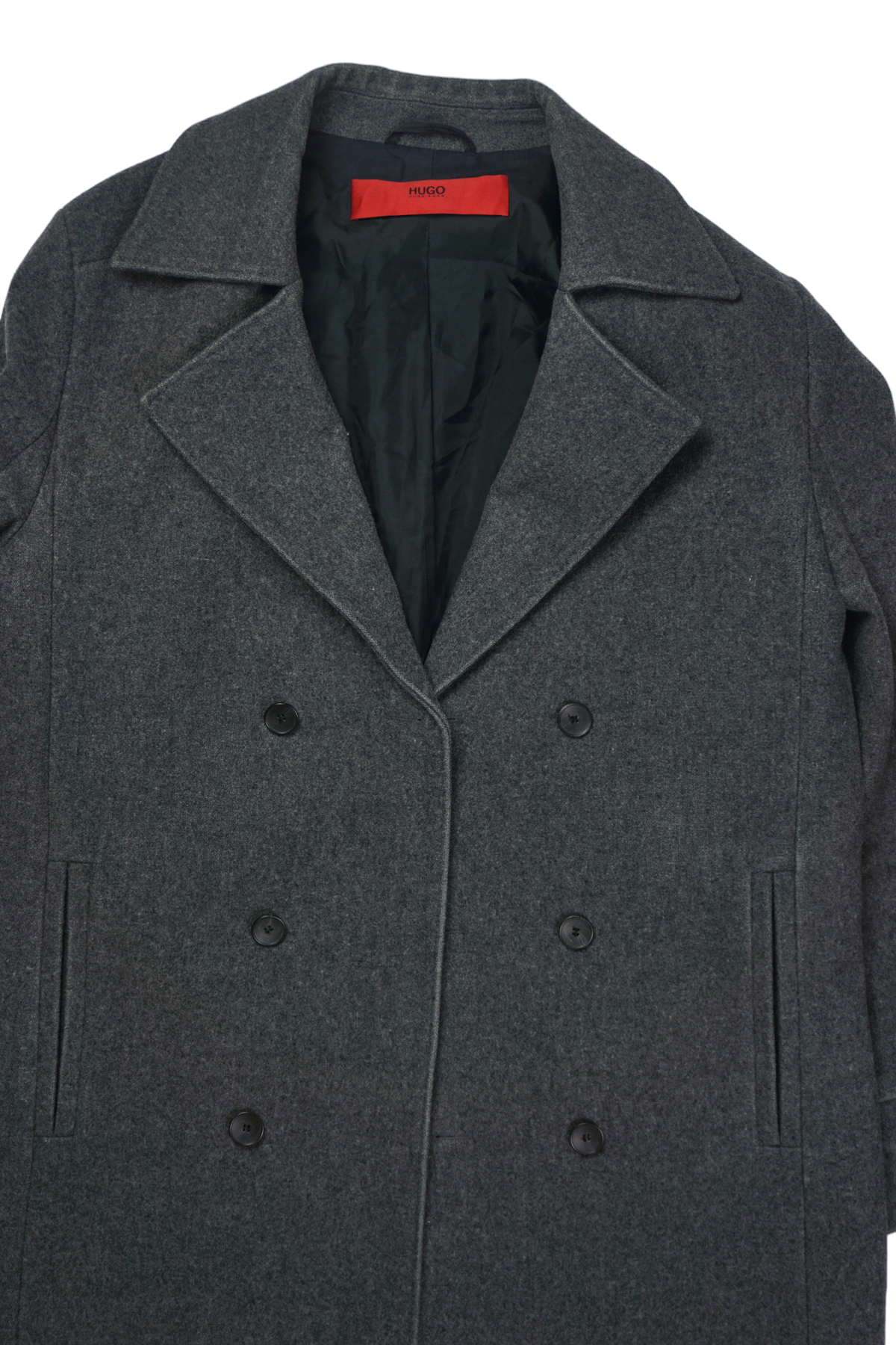 Vintage Hugo Boss Grey Double Breasted Colbert Jacket