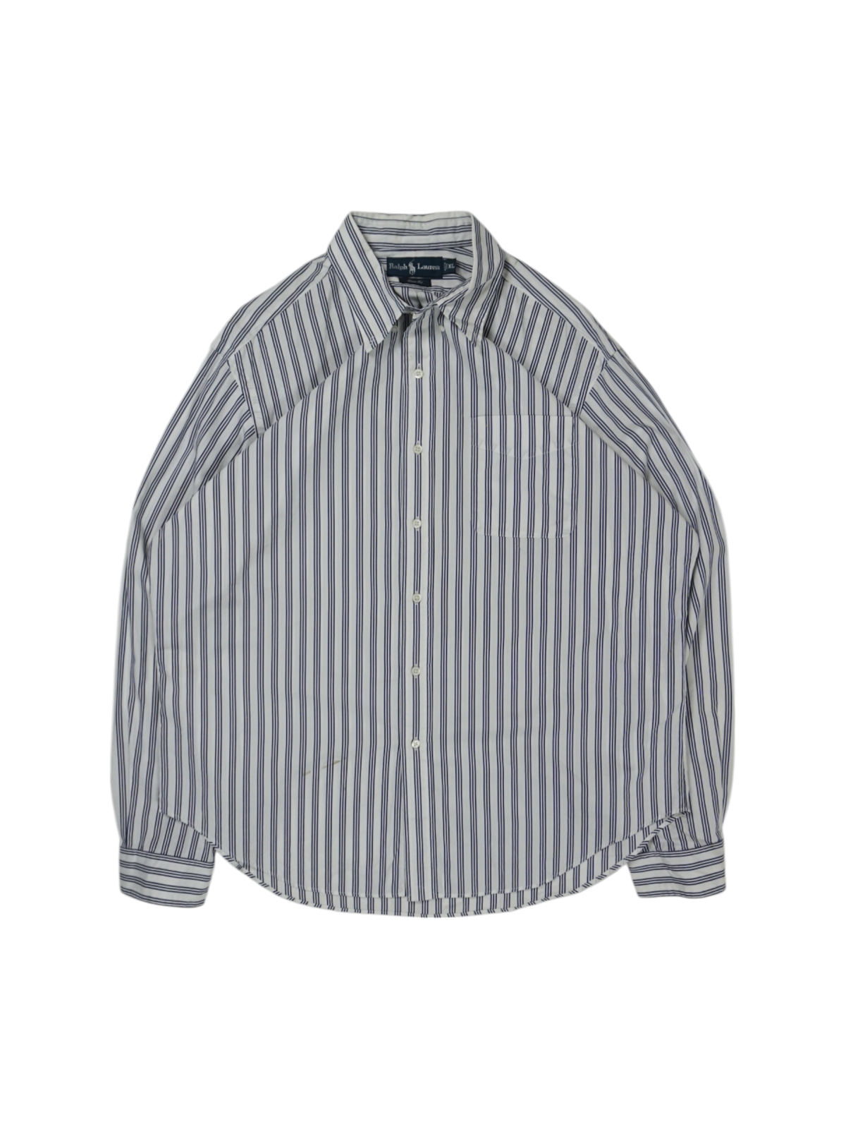 Vintage Ralph Lauren Blue White Shirt
