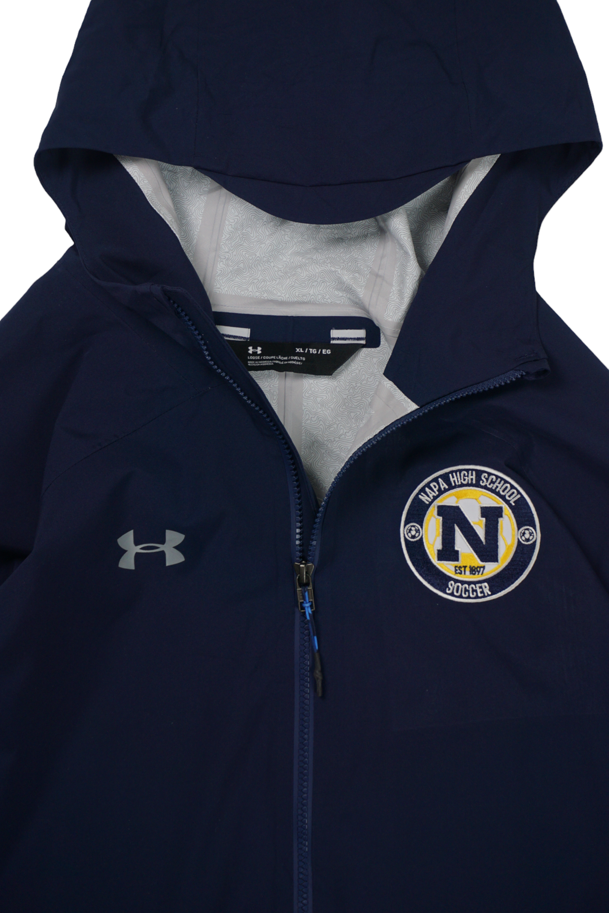 Vintage Under Armour Navy Windbreaker