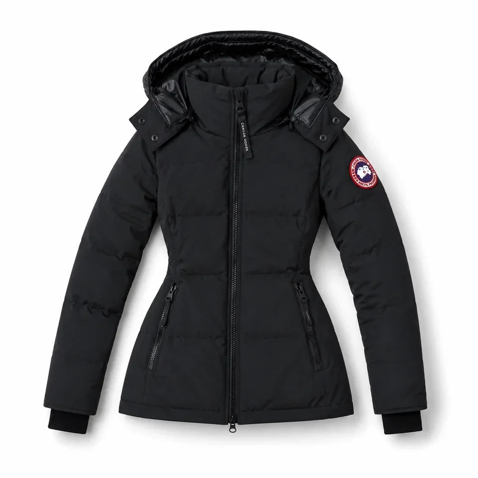 CLARA BLACK JACKET WITHOUT FUR