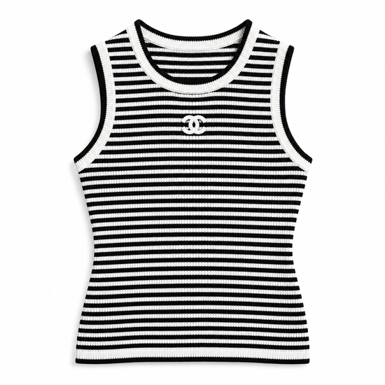 BLACK STRIPES TOP
