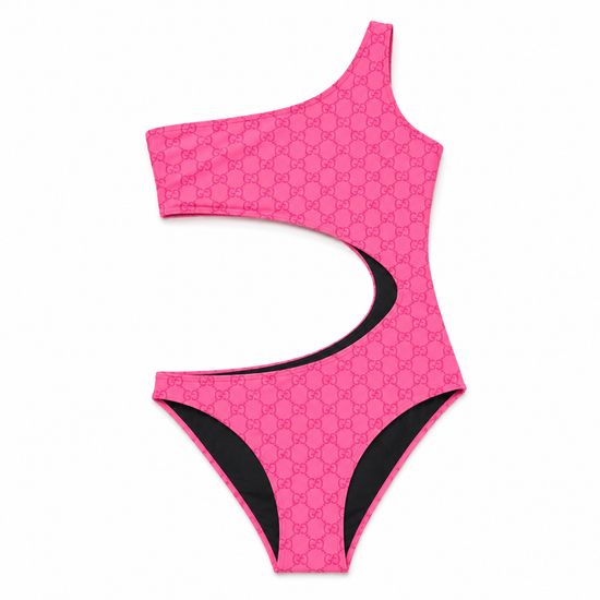 GIGI PINK CUT OUT SWIMSUIT