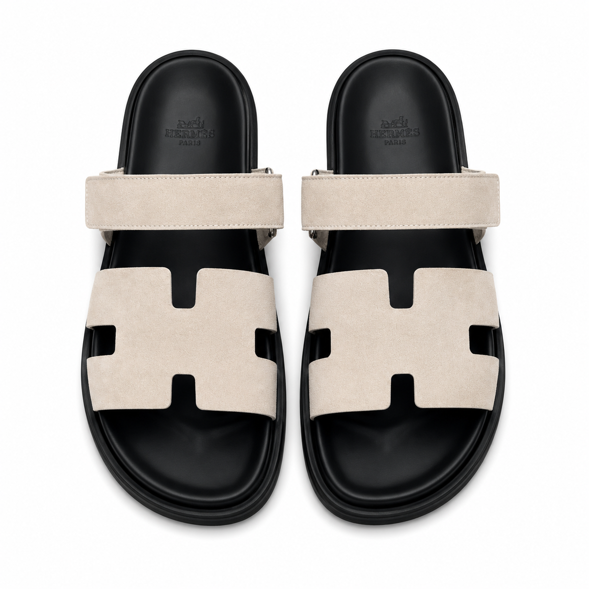 HER CHYPRA BEIGE SANDALES