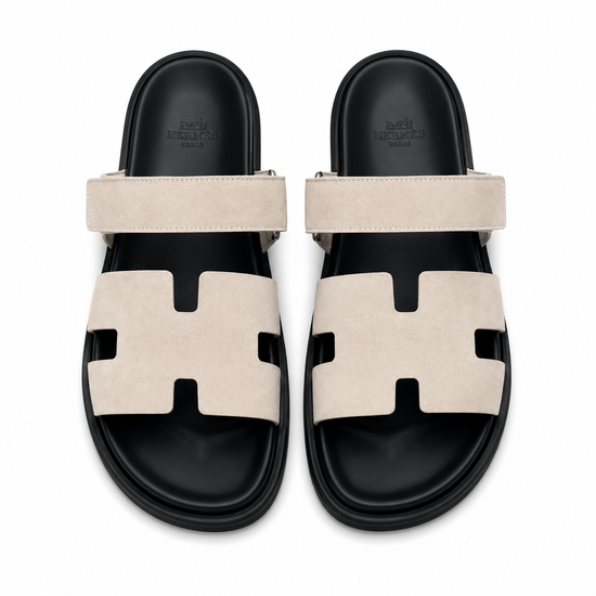 HER CHYPRA BEIGE SANDALES
