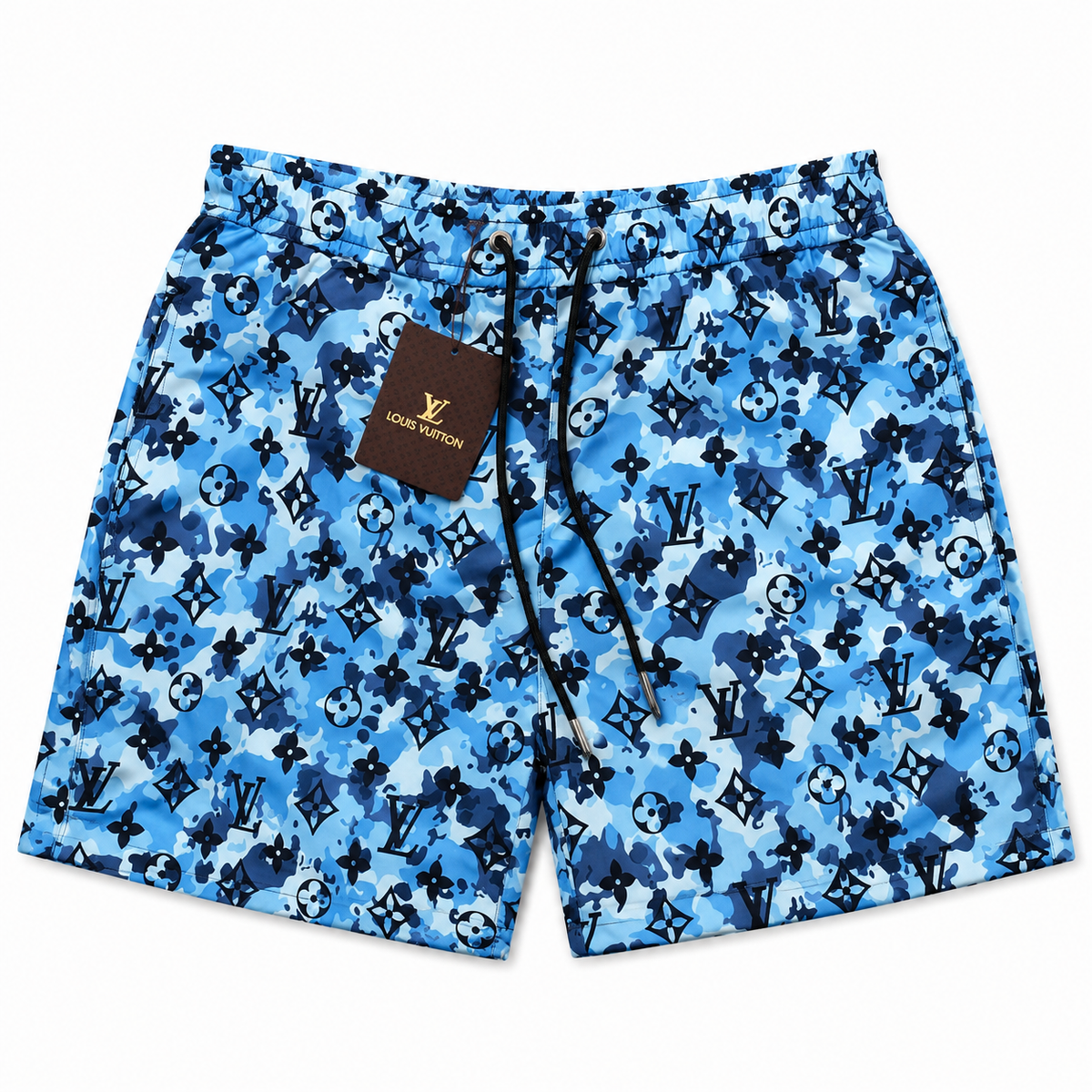 LOVIE BLUE CAMO SHORTS