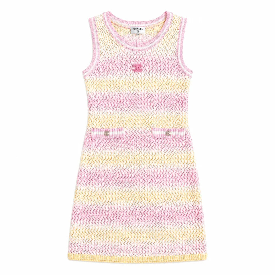 NEL PINK YELLOW DRESS