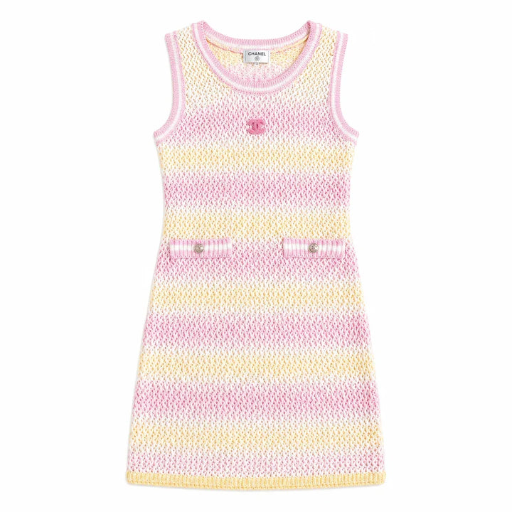 NEL PINK YELLOW DRESS