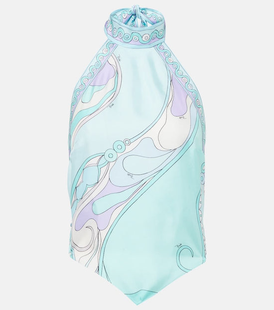 PUC CLARA TURQUOISE TOP