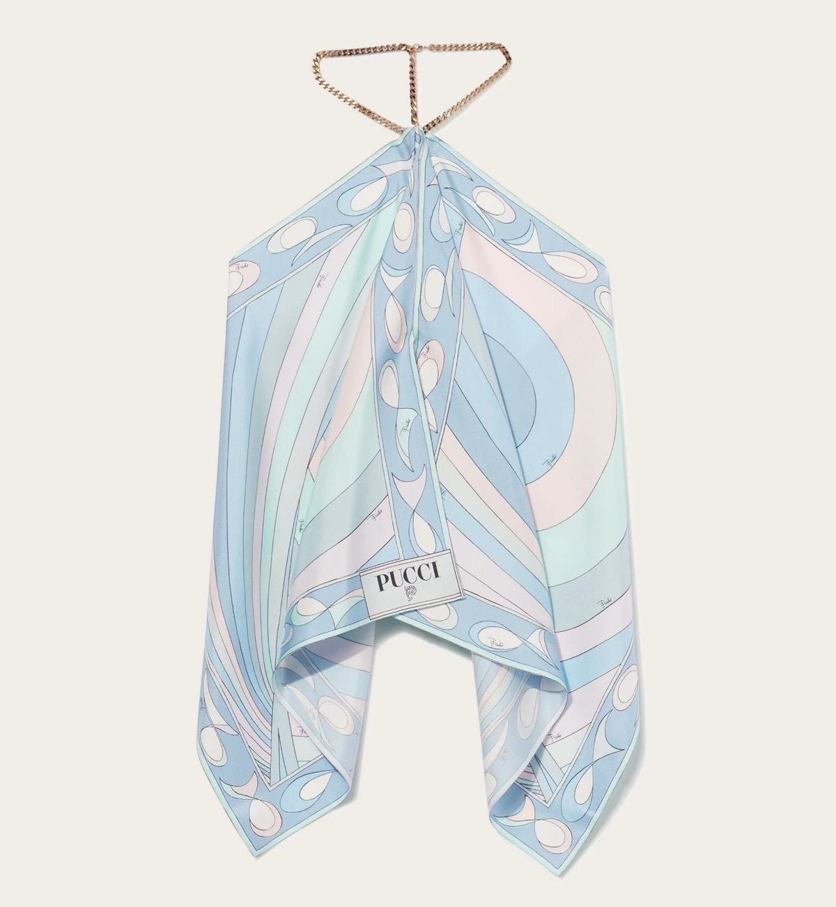 PUC SAIMY LIGHT BLUE TOP