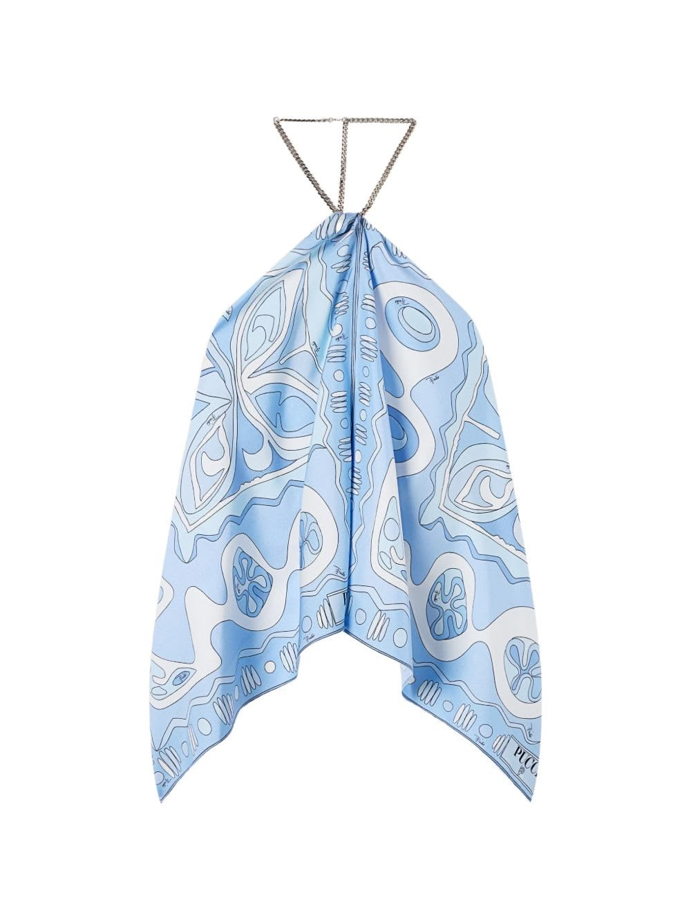 PUC SAIMY SKY BLUE TOP
