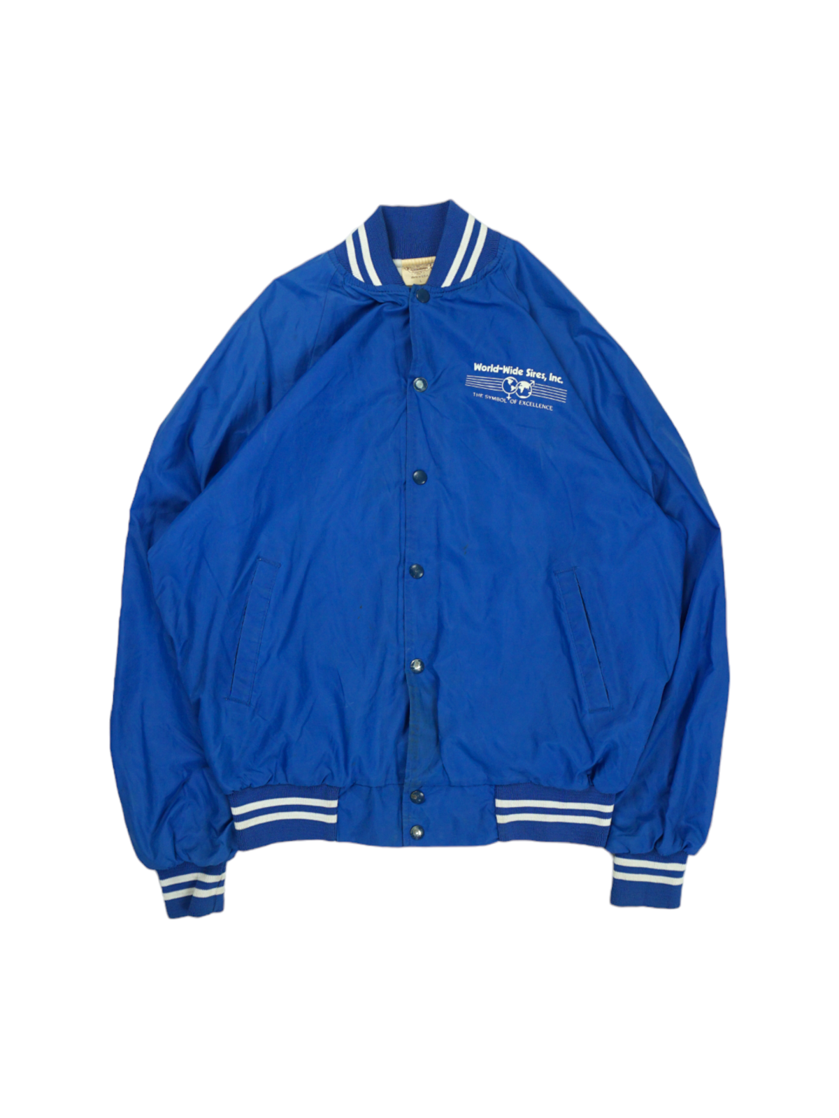 Vintage Aubura Blue Varsity Jacket