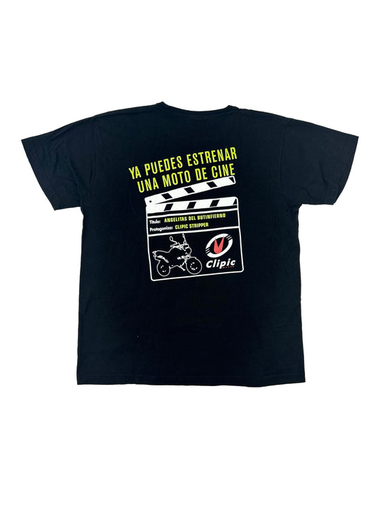 Vintage BUTIMOTO Black Printed T-Shirt
