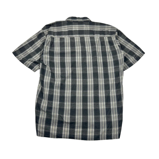Vintage Camel Checked Grey Black Shirt