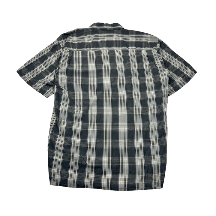 Vintage Camel Checked Grey Black Shirt