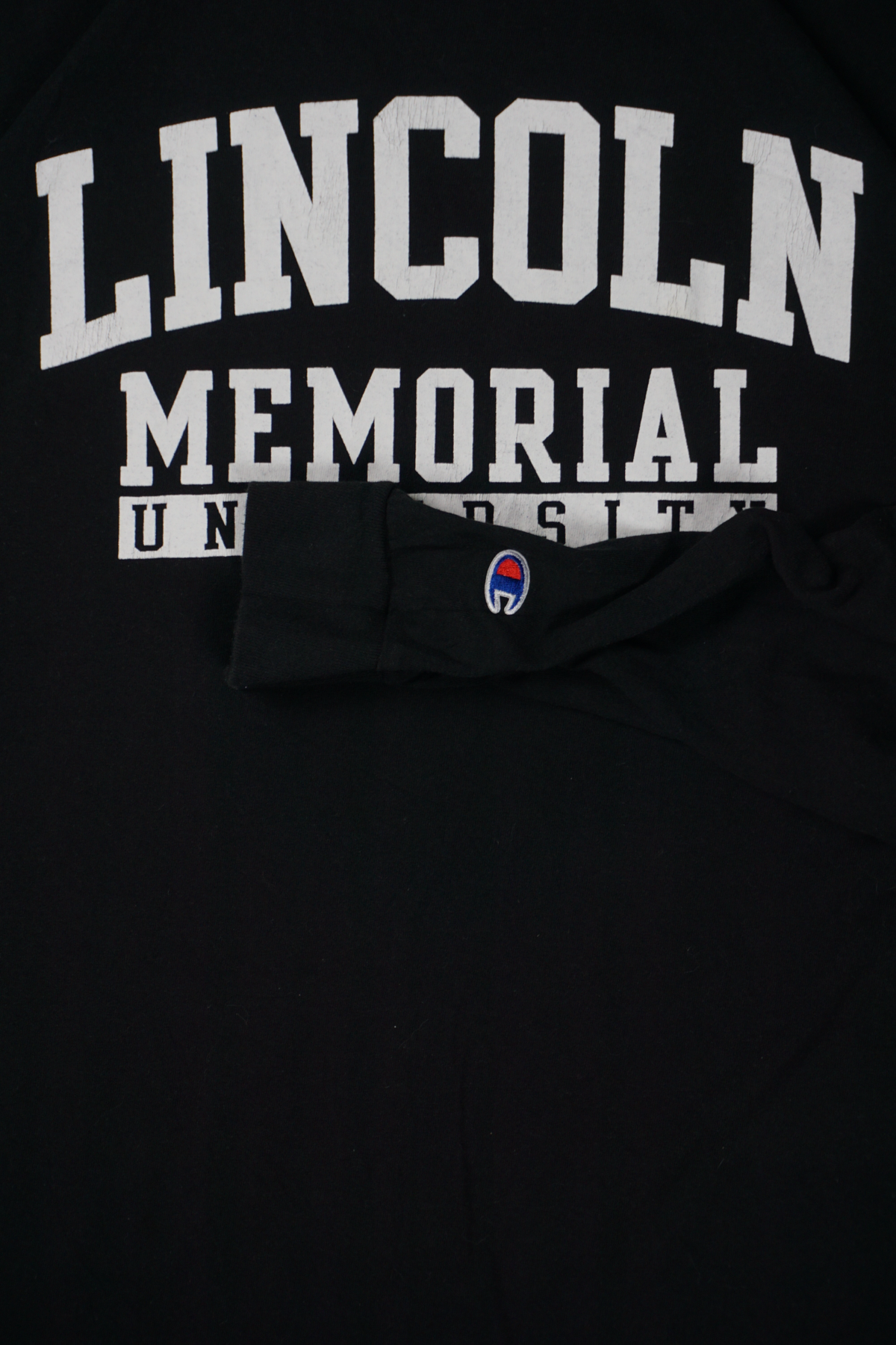 Vintage Champion Black L/S T-Shirt