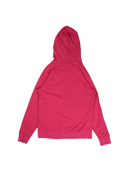 Vintage Fruit of the Loom Pink Zipped Hooded Sweatshirt