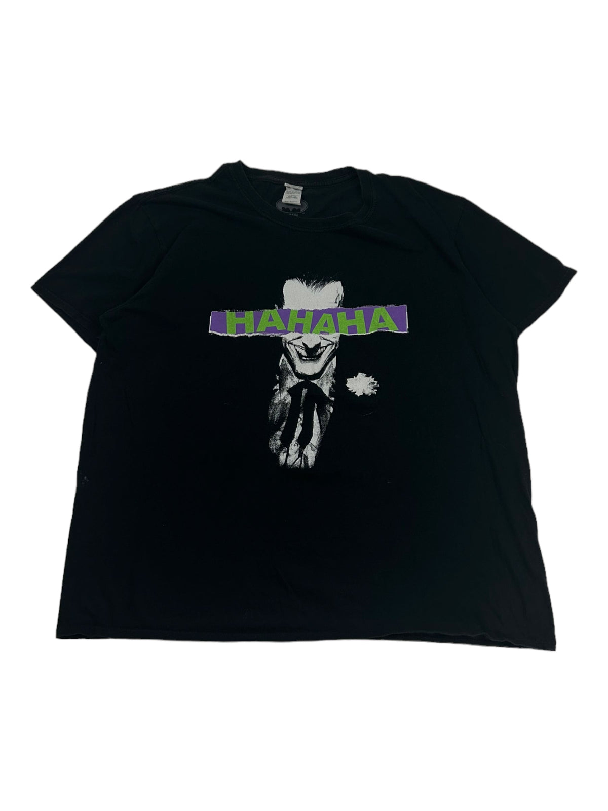 Vintage Gildan Batman Black Printed T-Shirt
