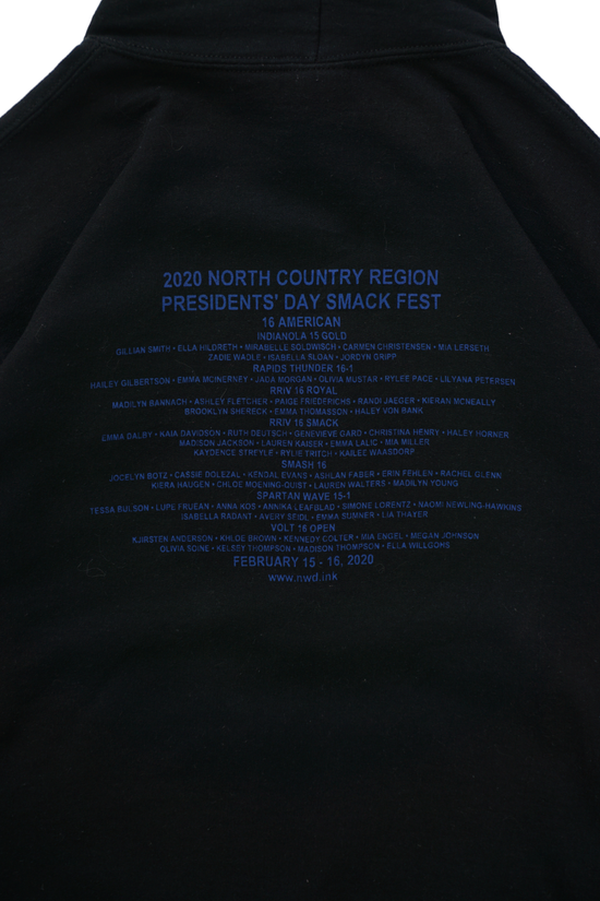 Vintage Gildan Smackfest 2020 Black Hoodie