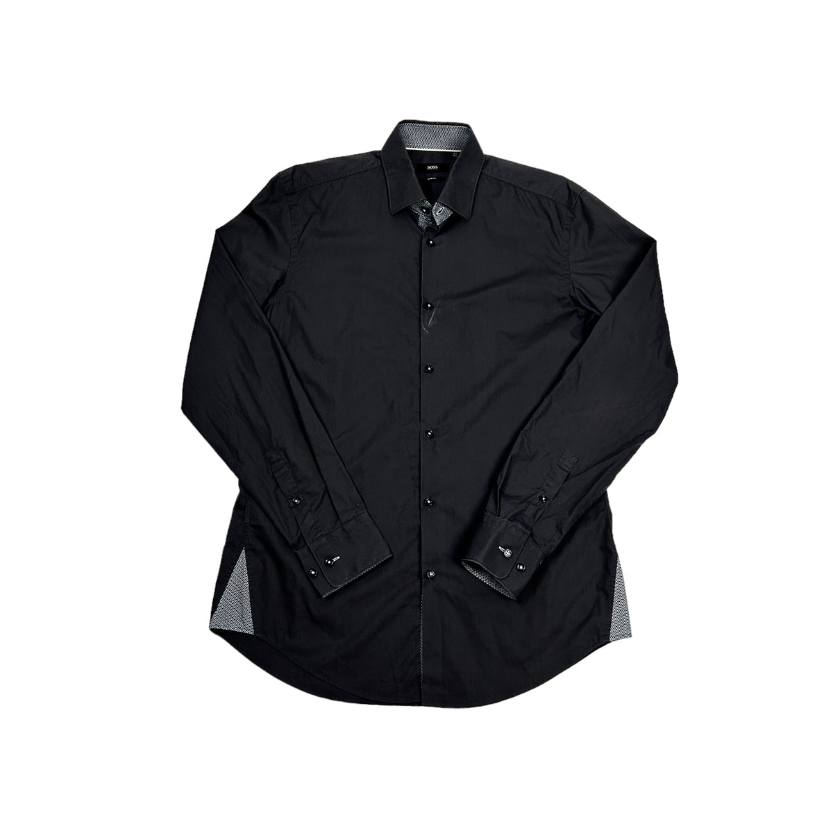 Vintage Hugo Boss Black/Grey Shirt