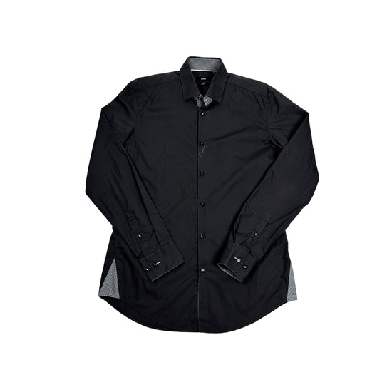 Vintage Hugo Boss Black/Grey Shirt