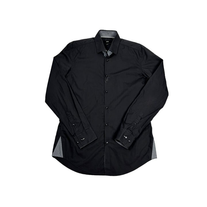 Vintage Hugo Boss Black/Grey Shirt
