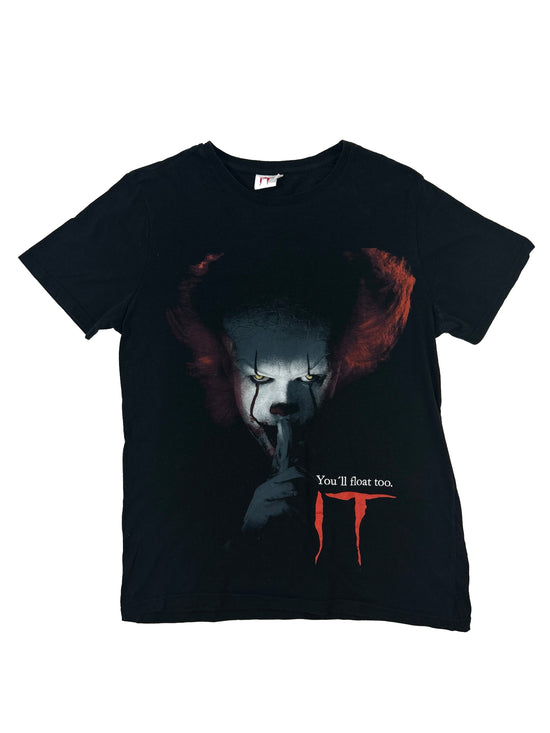 Vintage IT Black Printed T-Shirt
