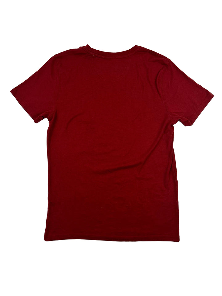 Vintage Izod Saltwater Bordeaux Printed T-Shirt
