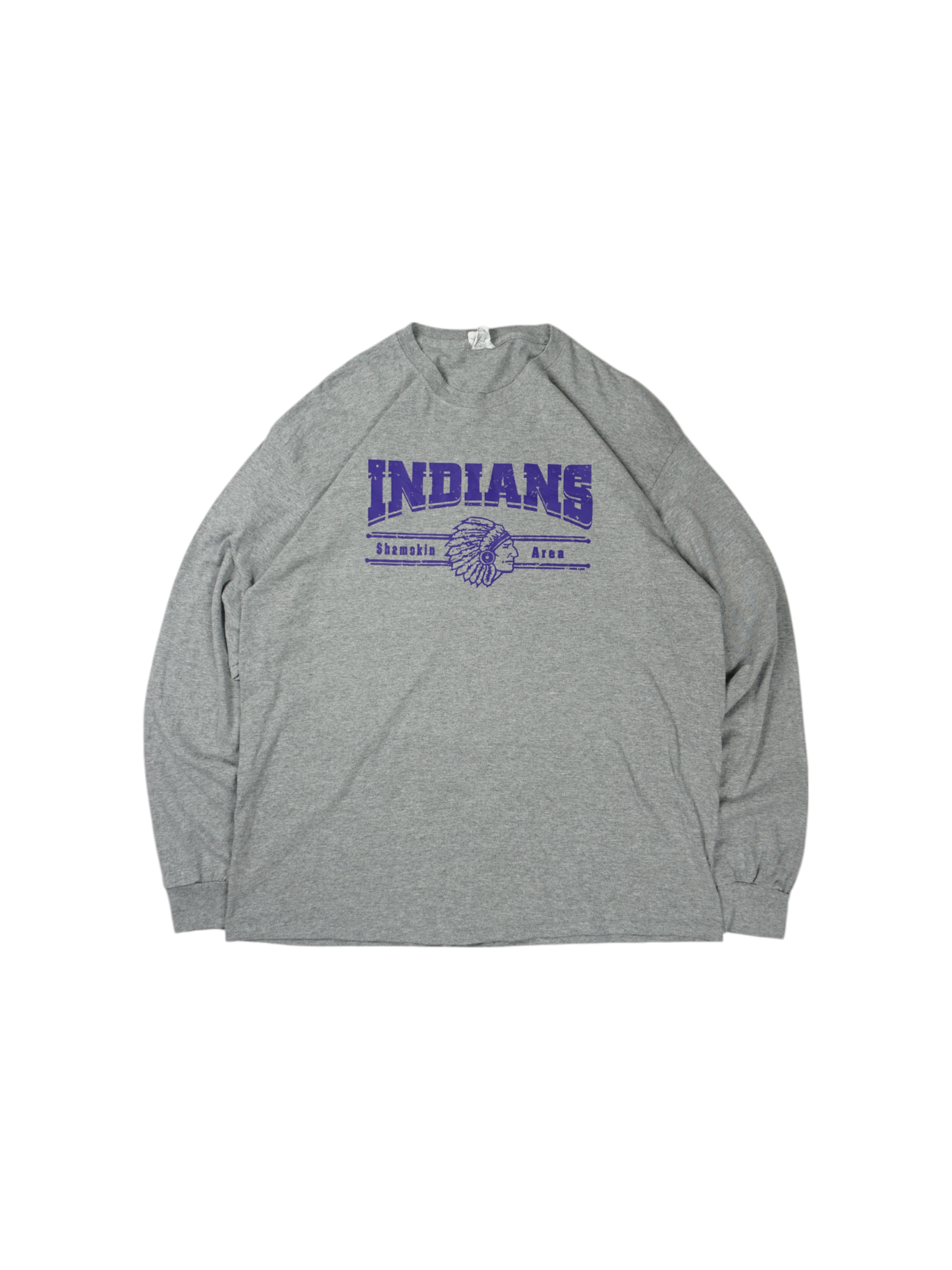 Vintage Jerzees Grey L/S T-Shirt