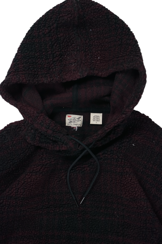Vintage Levi's Bordeaux Fleece Hoodie
