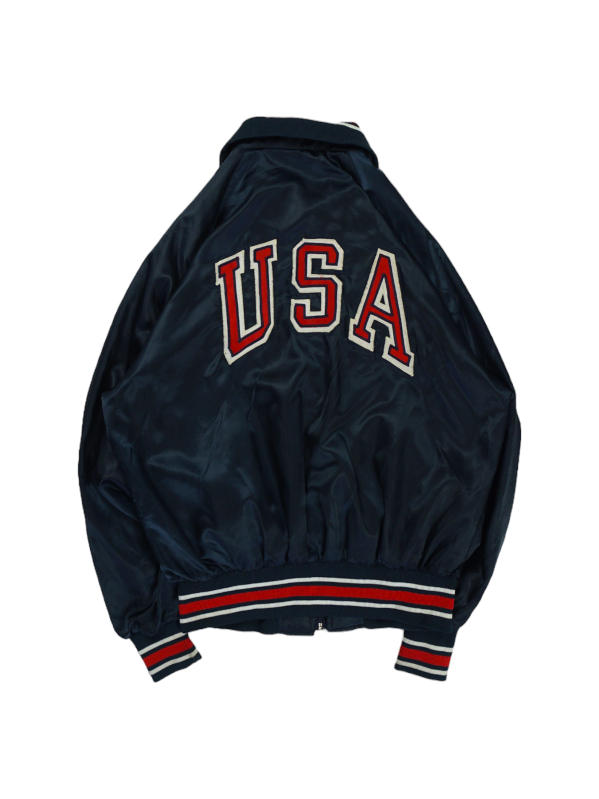 Vintage MVP USA Navy Varsity Jacket