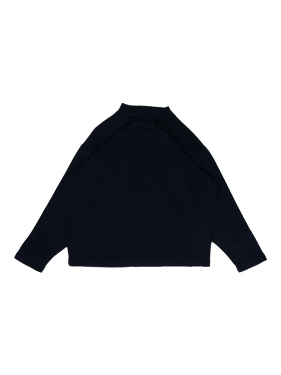 Vintage Navy Embroidered Sweatshirt