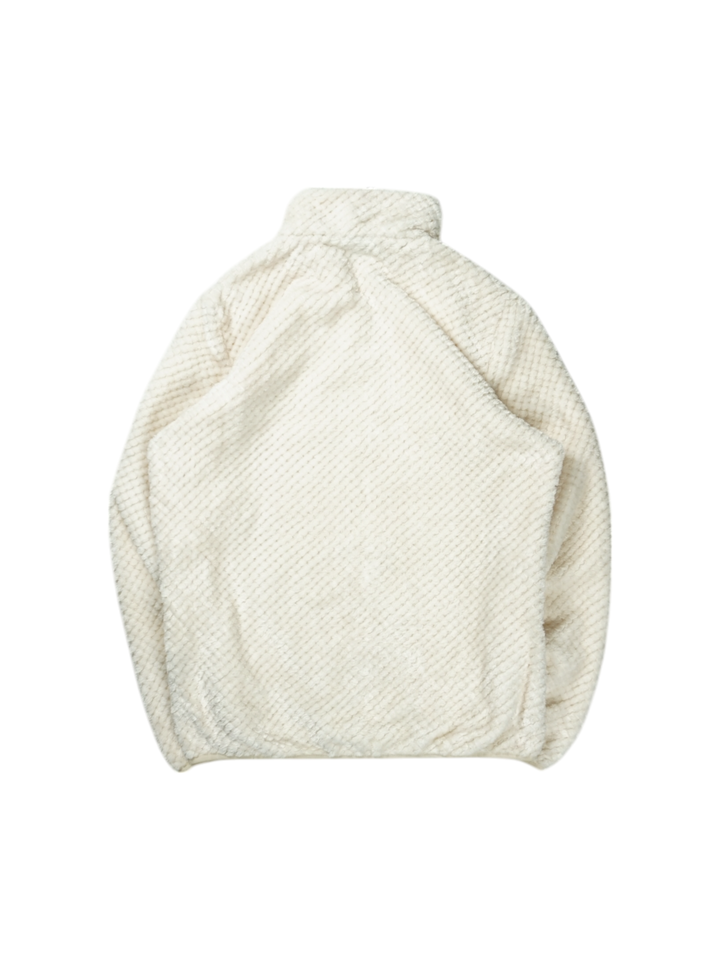 Vintage New Balance Off-White Fleece Jacket