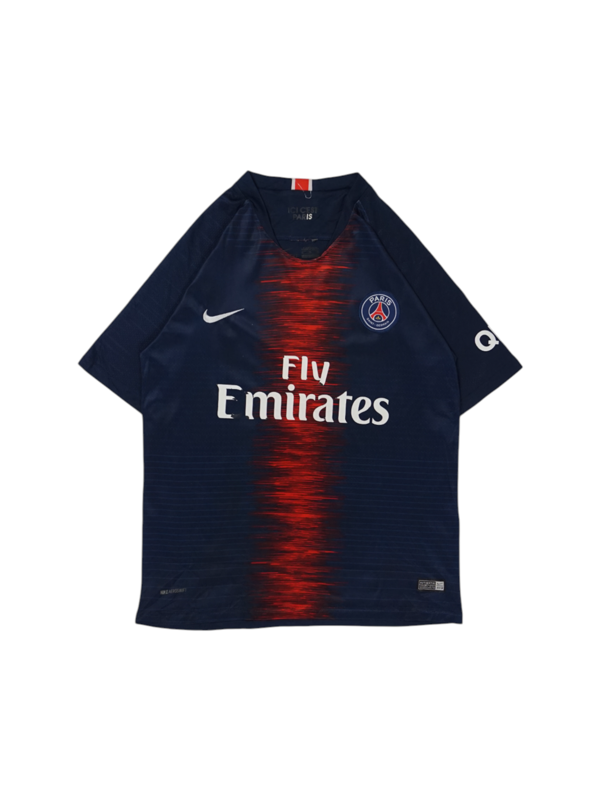Vintage Paris Saint Germain 2018-19 PSG Neymar #10 Home Football Shirt