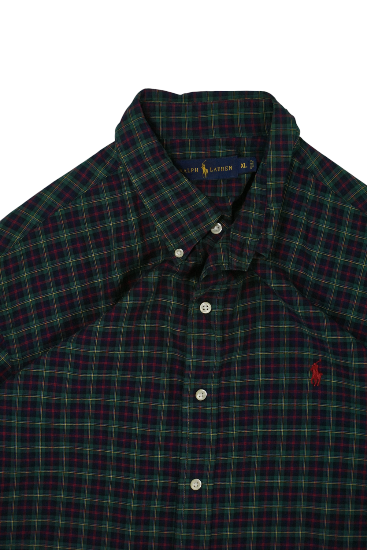 Vintage Ralph Lauren Black Multicolor Shirt