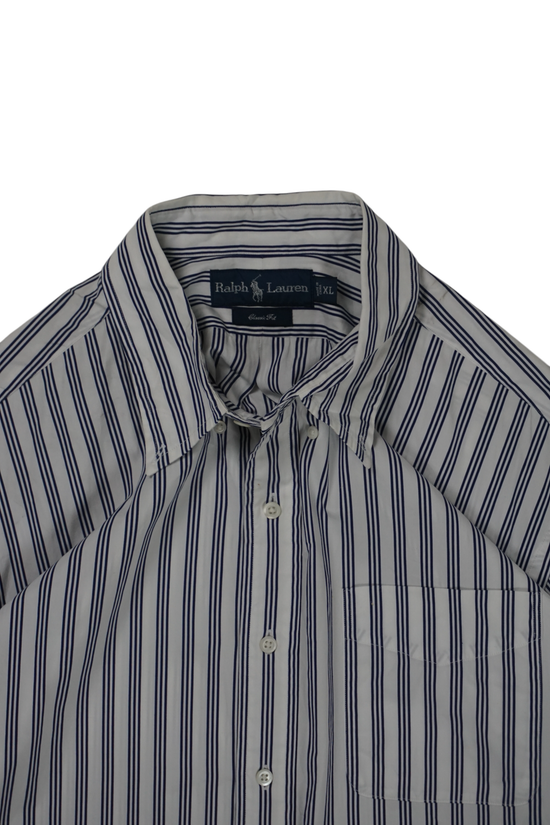 Vintage Ralph Lauren Blue White Shirt
