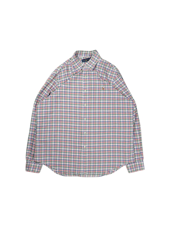 Vintage Ralph Lauren Multicolour White Shirt