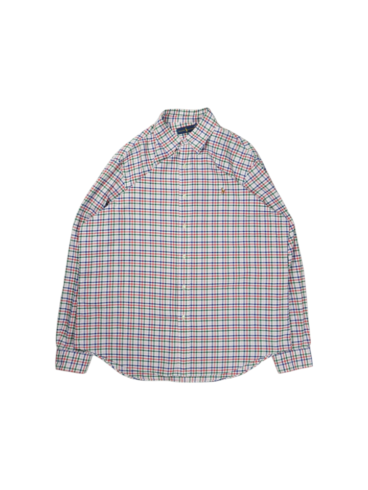 Vintage Ralph Lauren Multicolour White Shirt