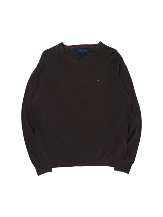 Vintage Tommy Hilfiger Brown Knit Sweater