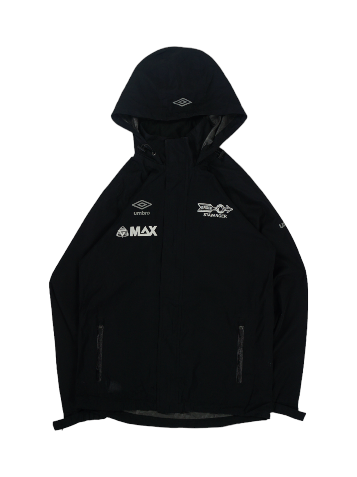 Vintage Umbro Black Windbreaker
