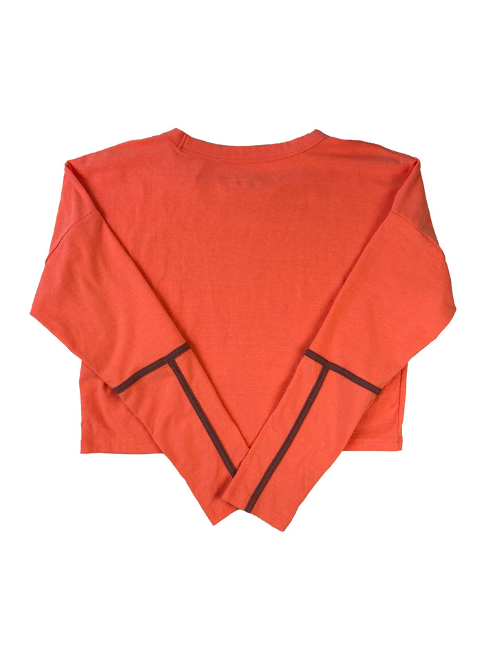Vintage Under Armour Neon Orange Sweatshirt